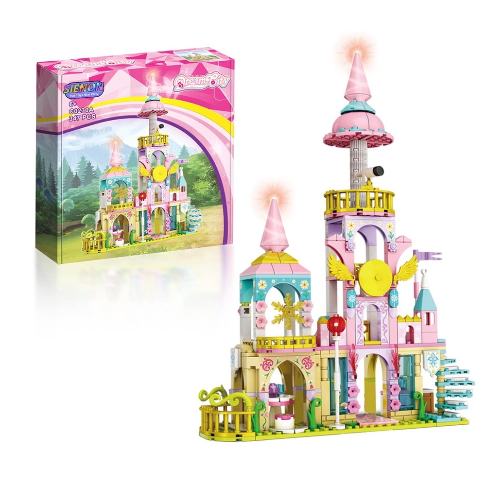 Pink Dream Castle 347 Piece